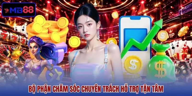 Bộ phận chăm sóc chuyên trách hỗ trợ tận tâm Bộ phận chăm sóc chuyên trách hỗ trợ tận tâm