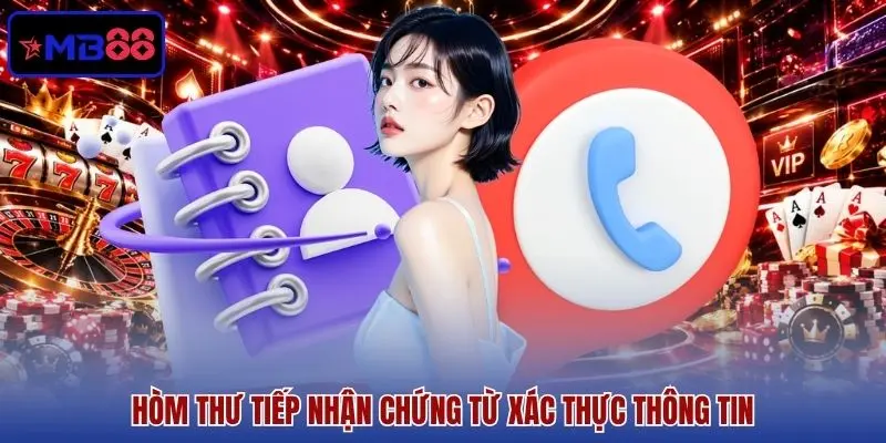 Hòm thư tiếp nhận chứng từ xác thực thông tin Hòm thư tiếp nhận chứng từ xác thực thông tin