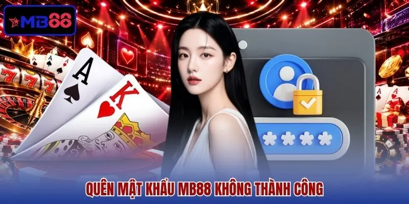 Quên mật khẩu MB88 không thành công